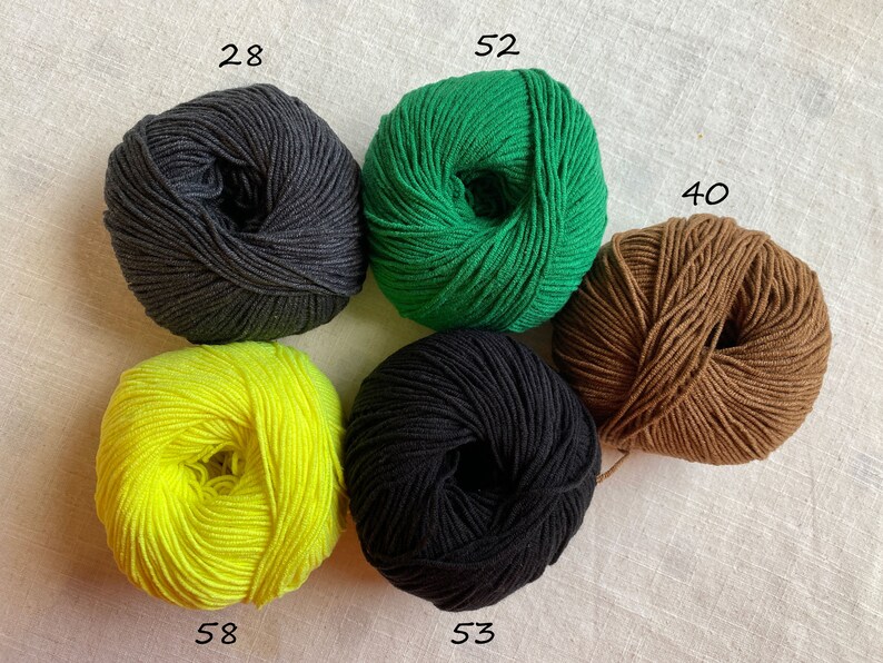 Amigurumi Yarn Amigurumi Cotton Yarn Soft Yarnbaby Etsy