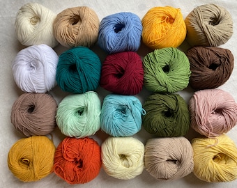 Przędza amigurumi, włóczka bawełniana amigurumi, włóczka miękka, włóczka dla dzieci, włóczka szydełkowa, włóczka dziewiarska, YarnArt Jeans