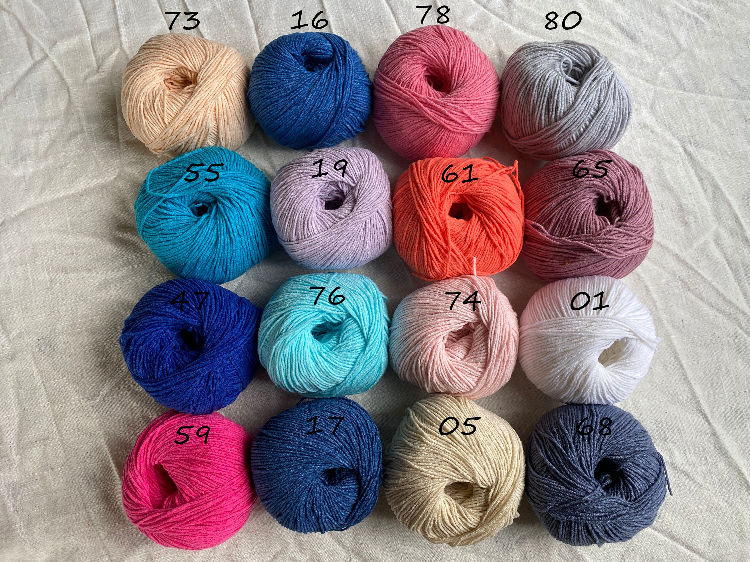 Amigurumi Yarn Amigurumi Cotton Yarn Soft Yarnbaby Etsy