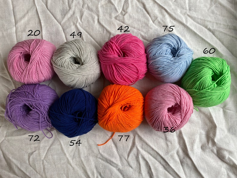 Amigurumi Yarn Amigurumi Cotton Yarn Soft Yarnbaby Etsy