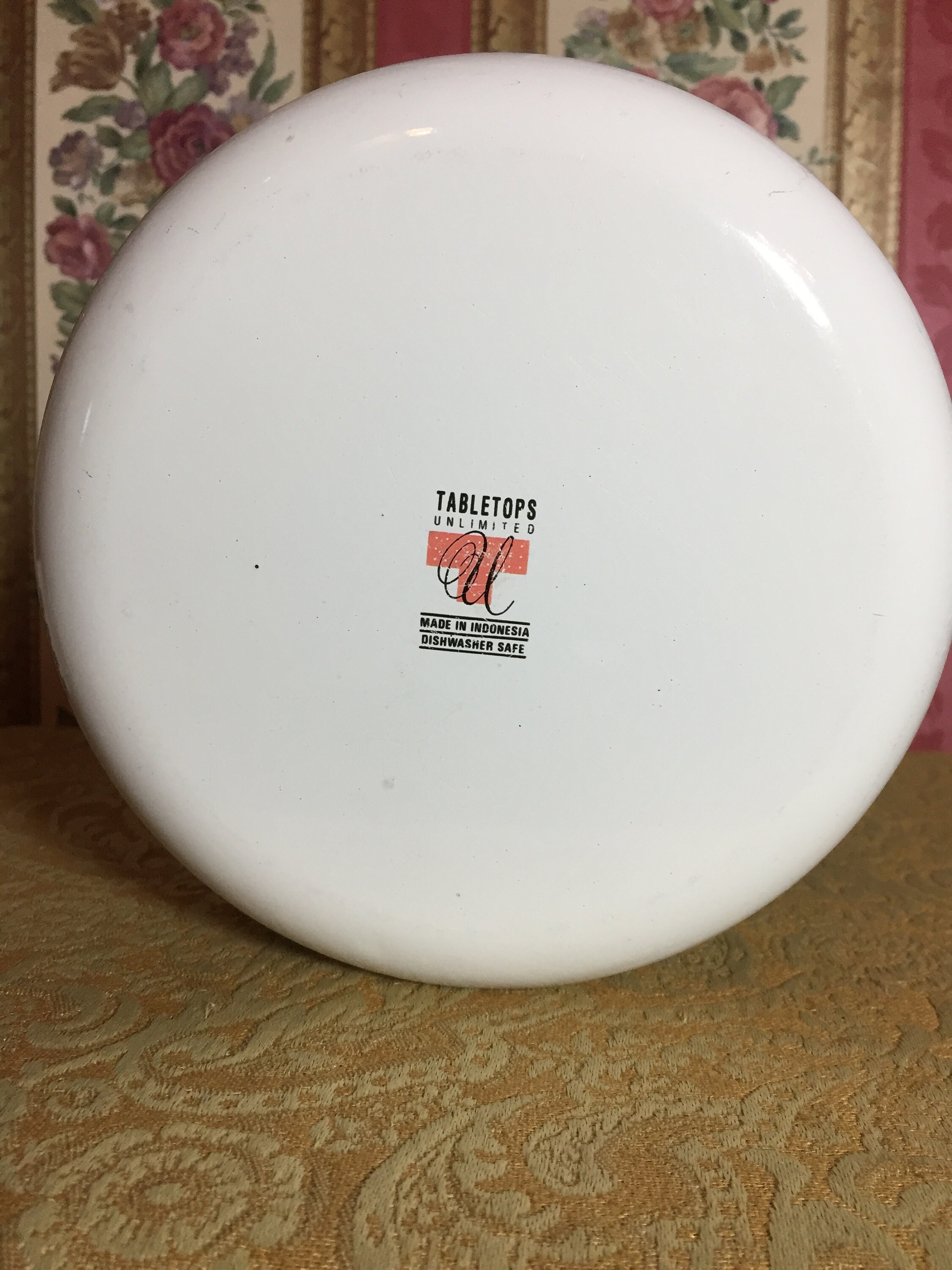 Vintage Enamel Fruit Bowl With Metal Rim Tabletops Unlimited Etsy