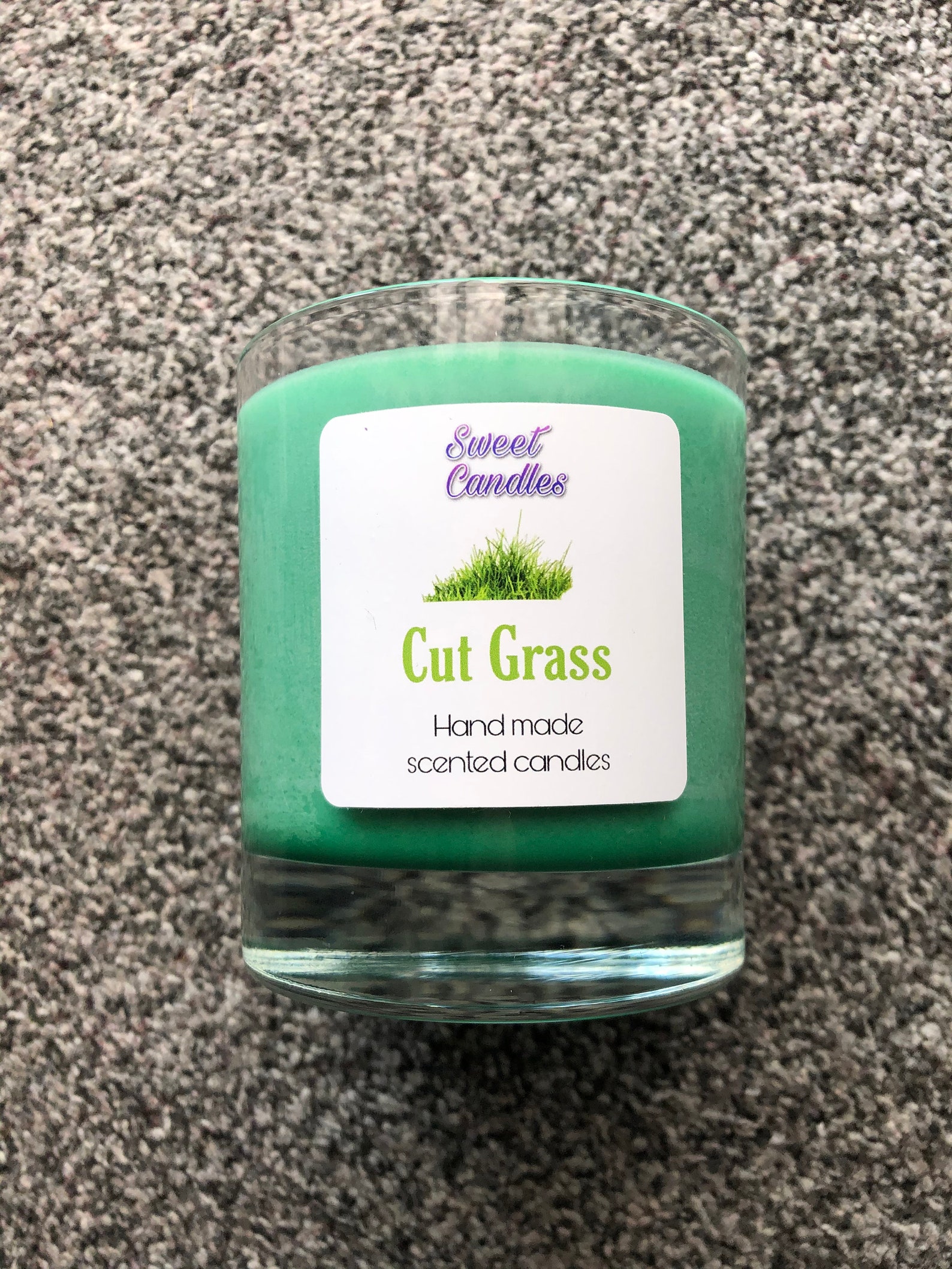 Cut Grass Scented Candle 220g Etsy