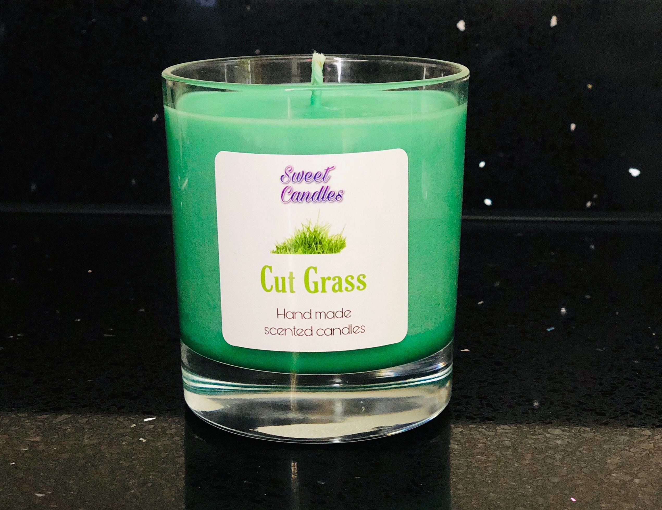 Cut Grass Handmade Scented Candle 220g Etsy