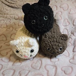Crochet Loaf Cat Plushie