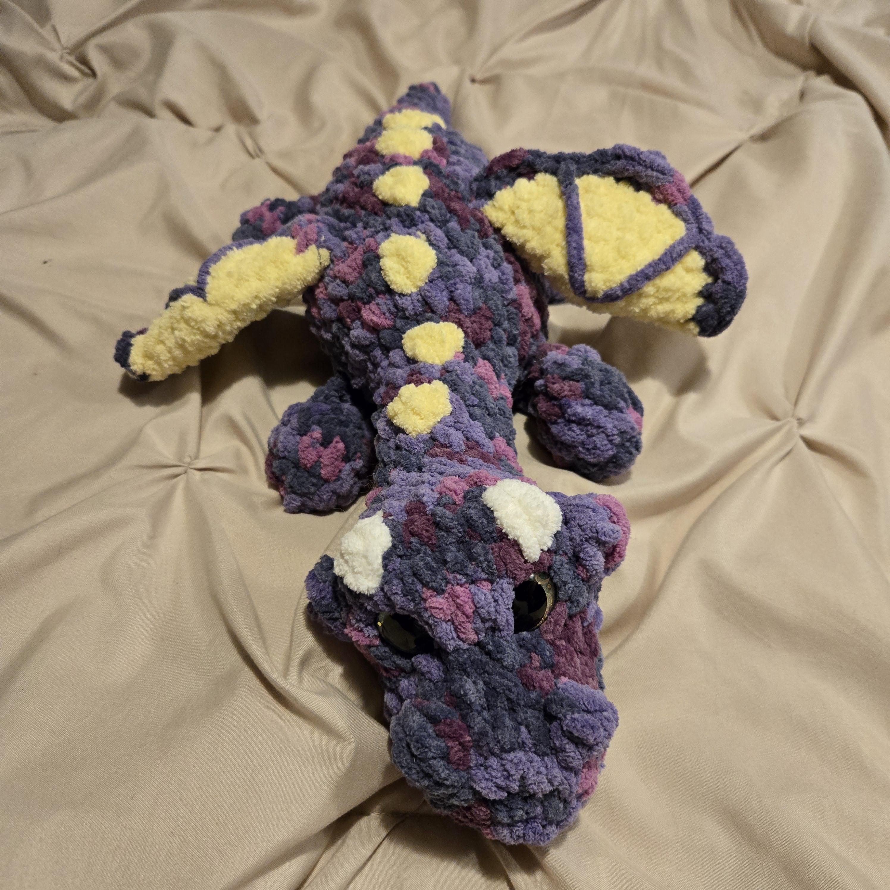 かぎ針編みのドラゴンのぬいぐるみ - Etsy 日本