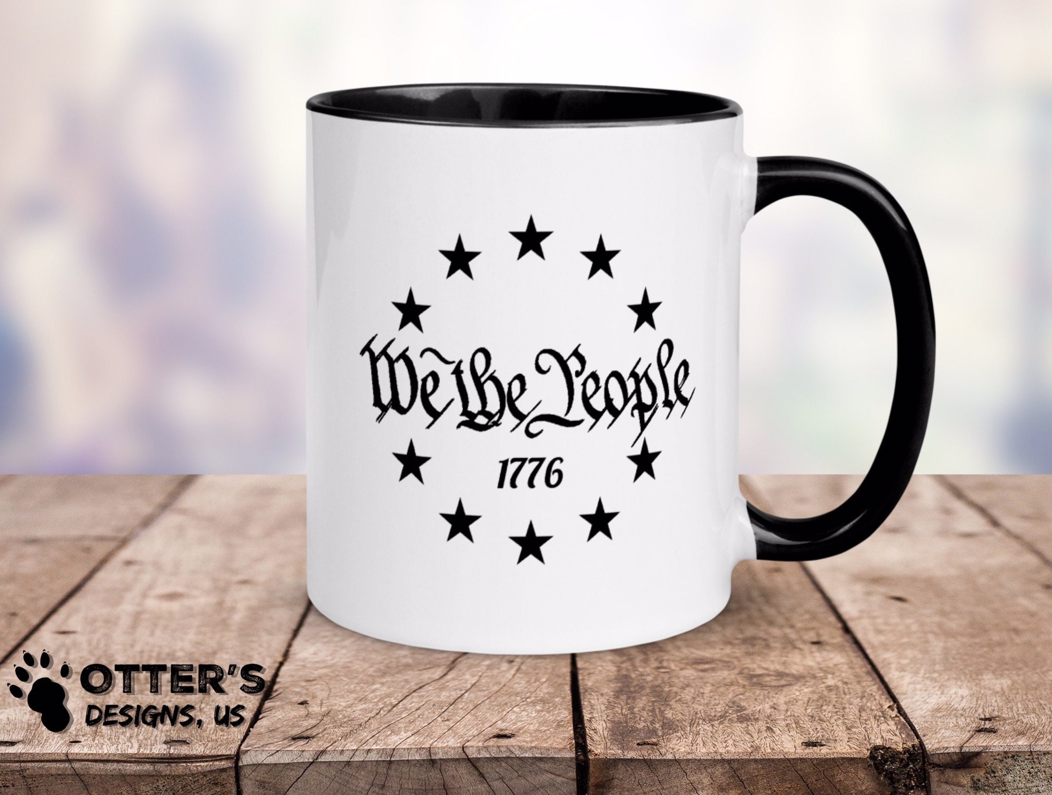 We the People Coffee Mug, Patriotic Gifts, 1776 Mug, Item 0000 - Etsy