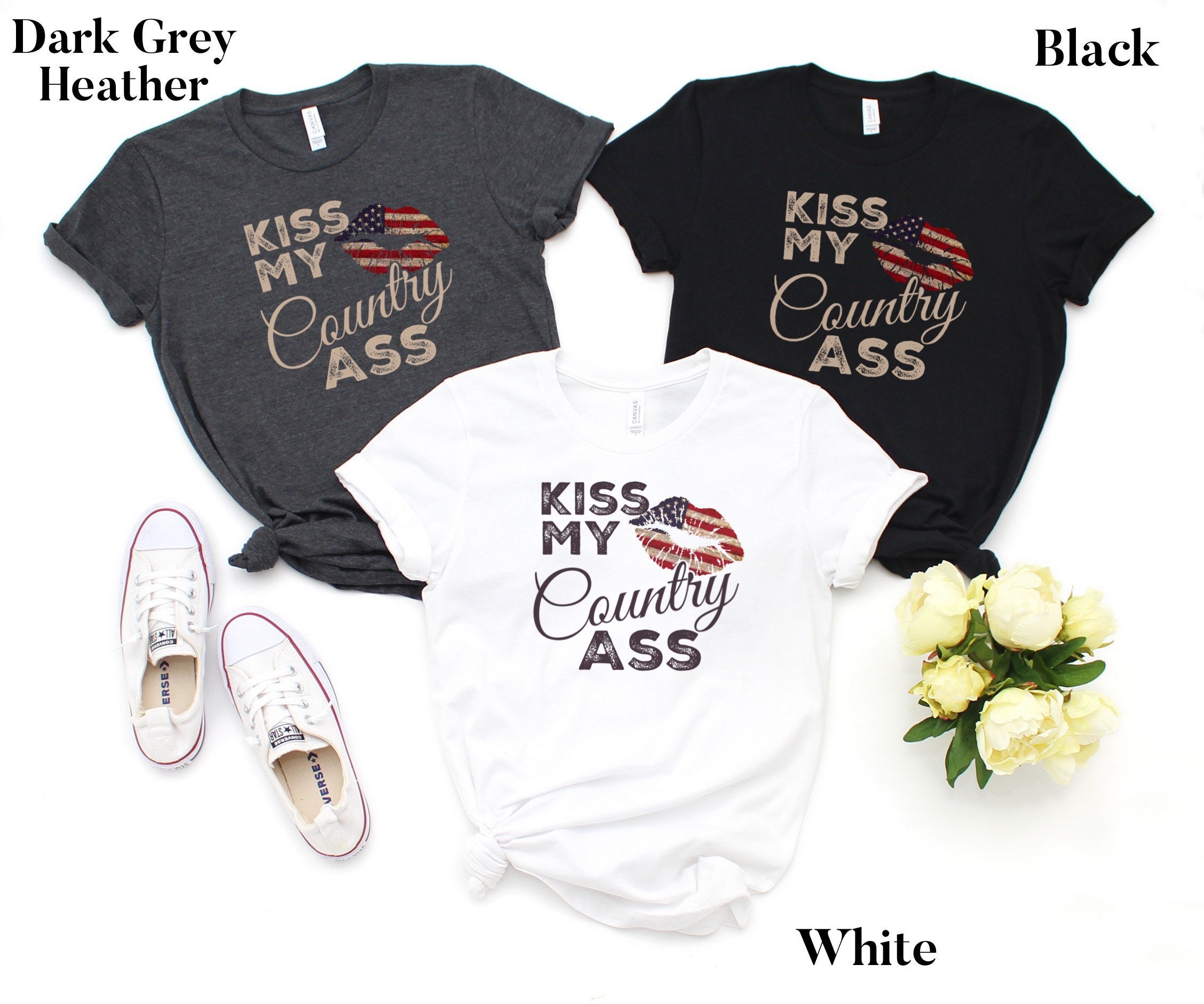 Kiss My American Ass - Etsy