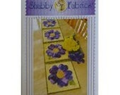 Pattern,Patchwork Pansy Table Runner by Shabby Fabrics