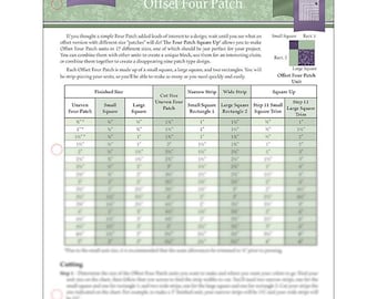 Offset Four Patch Technique Sheet by Studio 180/Deb Tucker