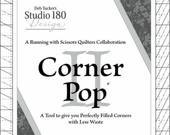 Corner Pop II Tool for Making Folded Corners~21 Size Options by Studio 180 Desig