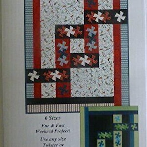 Pattern~Twister Knot~Six Sizes, Use Twister Tools(Not Included)
