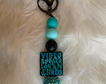 Teal Keychain, Turquoise Keychain, Mother’s Day Gift