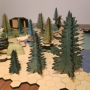 Tabletop Fir Tree Miniature