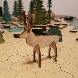 Tabletop Deer Miniature