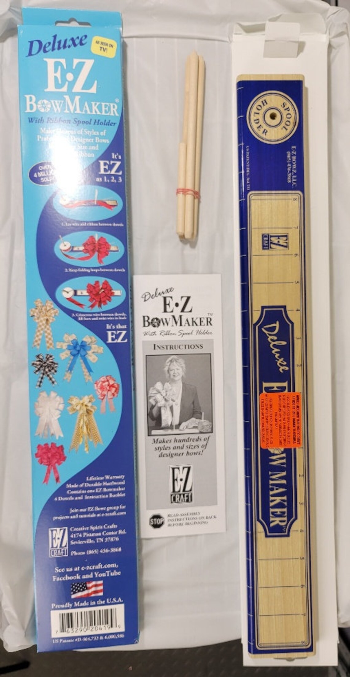 Ez Bow Maker, Bow Maker for Diy's, How to Make Bows, Make Your Own Bows