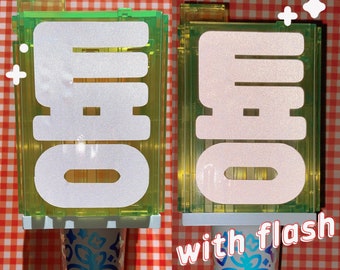 NCT Lightstick Reflective Sticker K-Pop Kpop Decal Vinyl