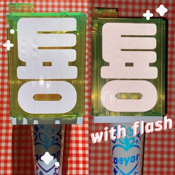 NCT ペンライトステッカーハングル反射オーダーページ