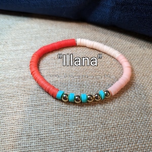 Outer Banks Personalized Jewelry name bracelet Morse code secret hidden message customize heishi beads obx pogue life poguelandia