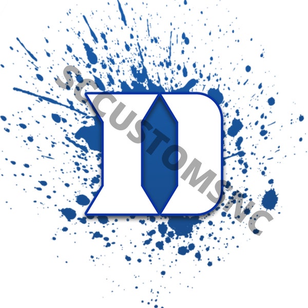 Duke Blue Devils Tumbler Design