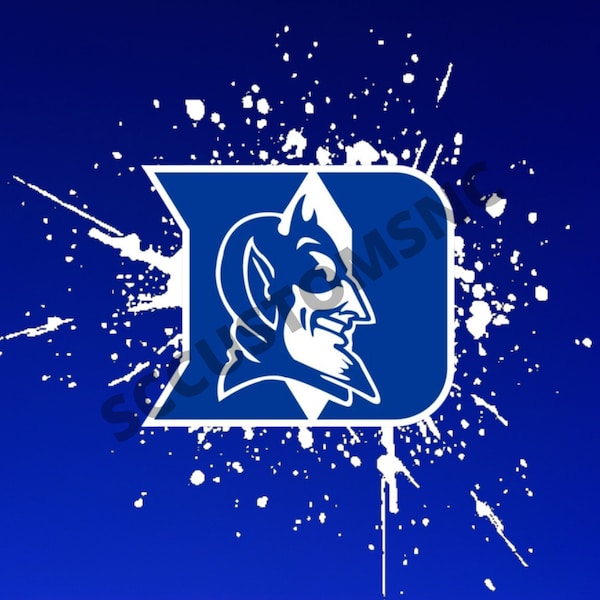 Duke Blue Devils Tumbler Design