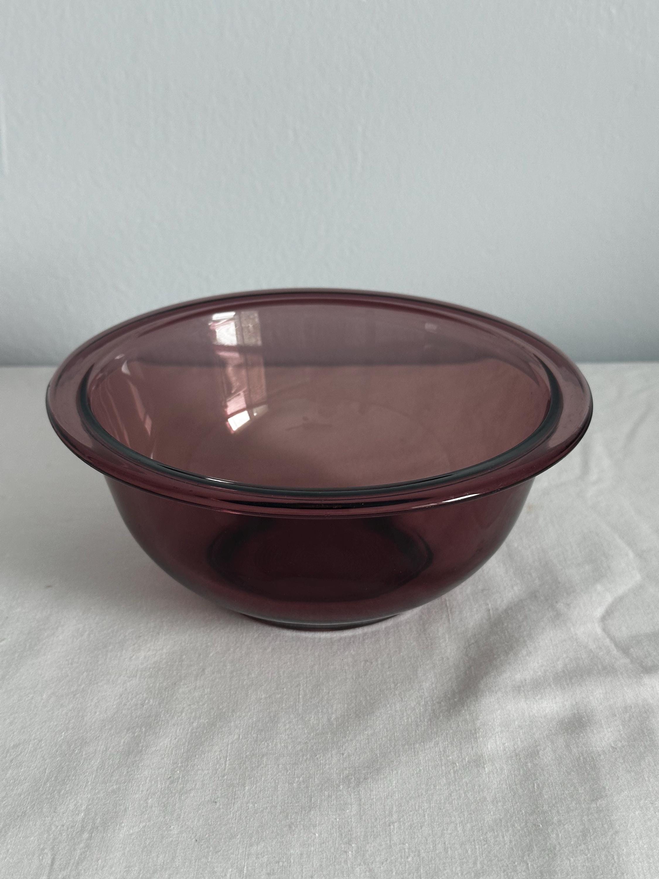 Vintage Cranberry Pink All Caps PYREX 1 Liter Glass Mixing Bowl 322 - Etsy