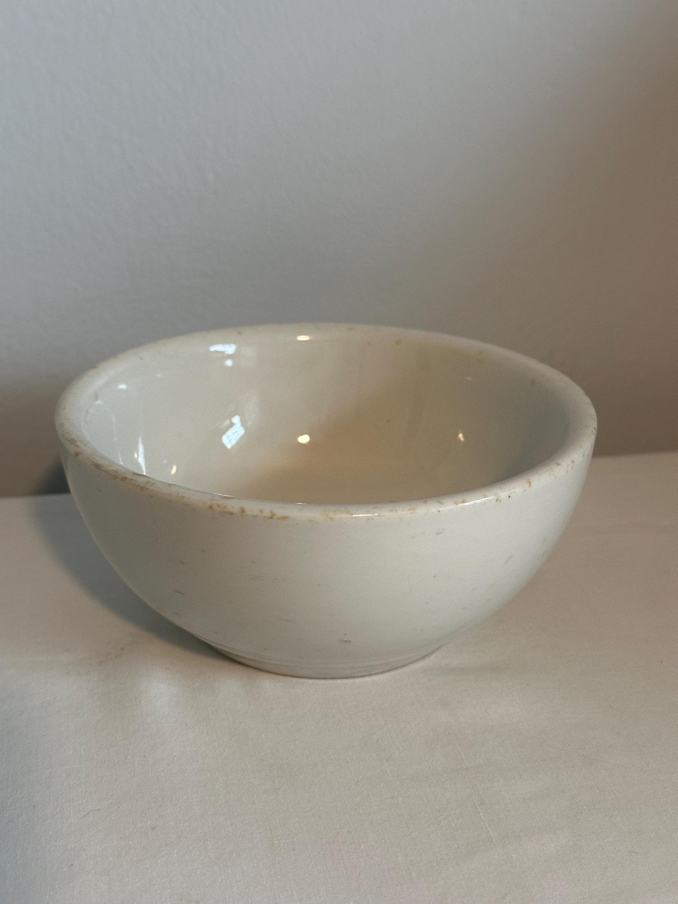 Antique 1951 Sterling Verified China East Liverpool Ohio USA White