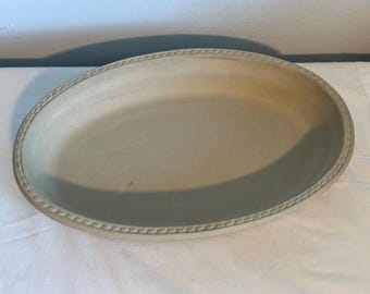 Vintage 11 Inch Le Creuset stoneware oval baking roasting pan cooking pie dish Home and Kitchen Cooking Serving stoneware Decor