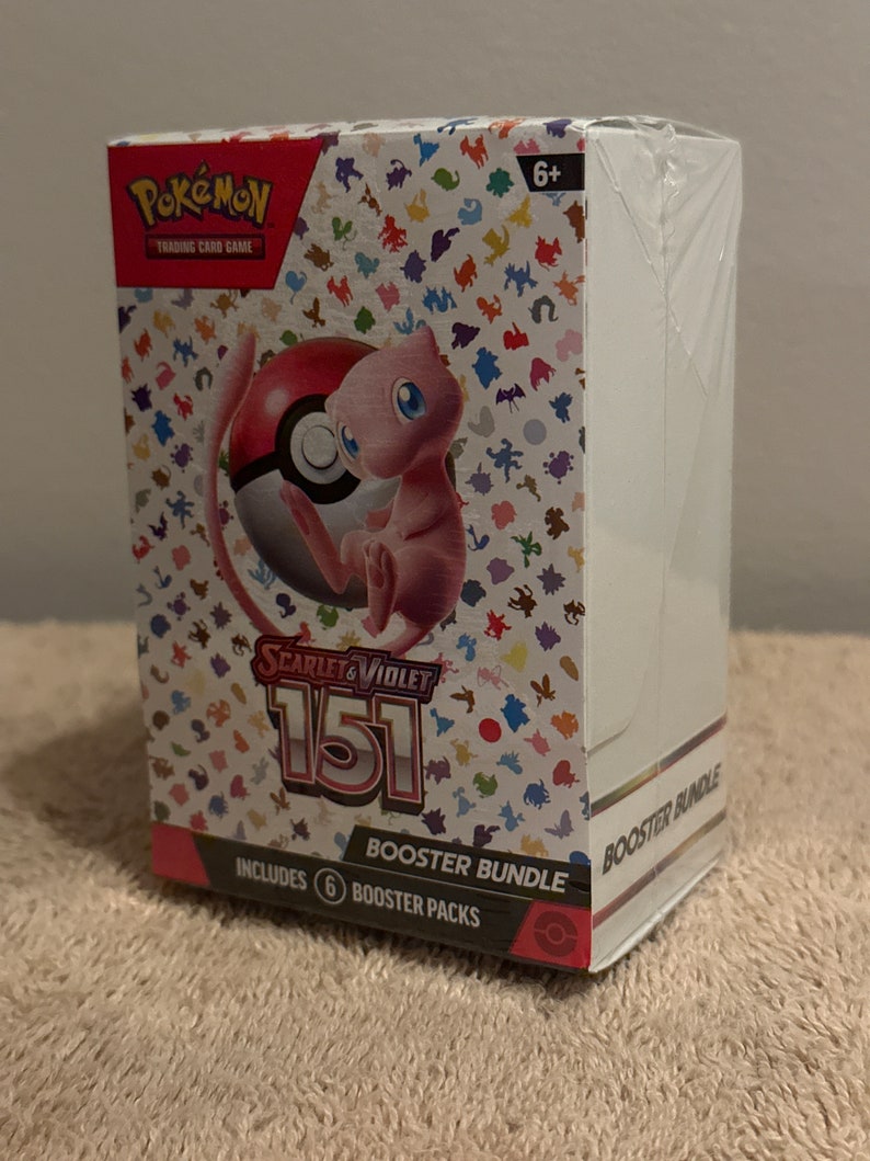 Pokémon 151 Booster Bundle Pack Sealed Etsy