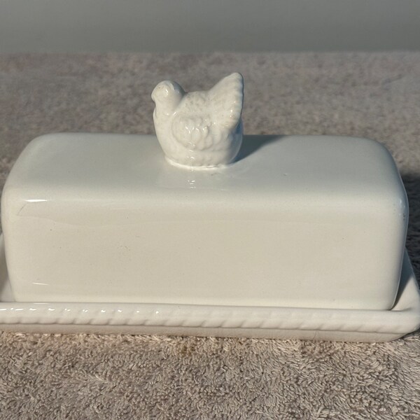 Butter Dish With Lid Etsy