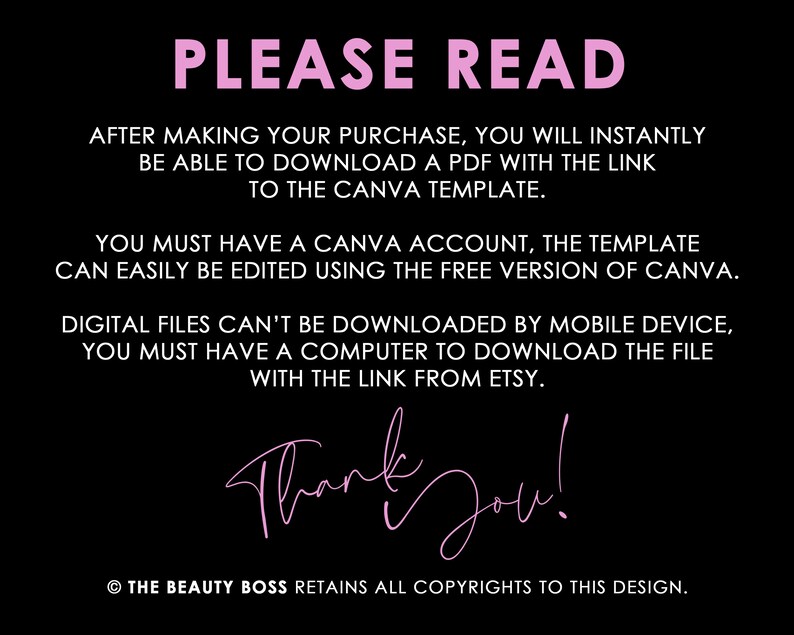 Blank Instagram Templates Black Instagram Post Templates - Etsy