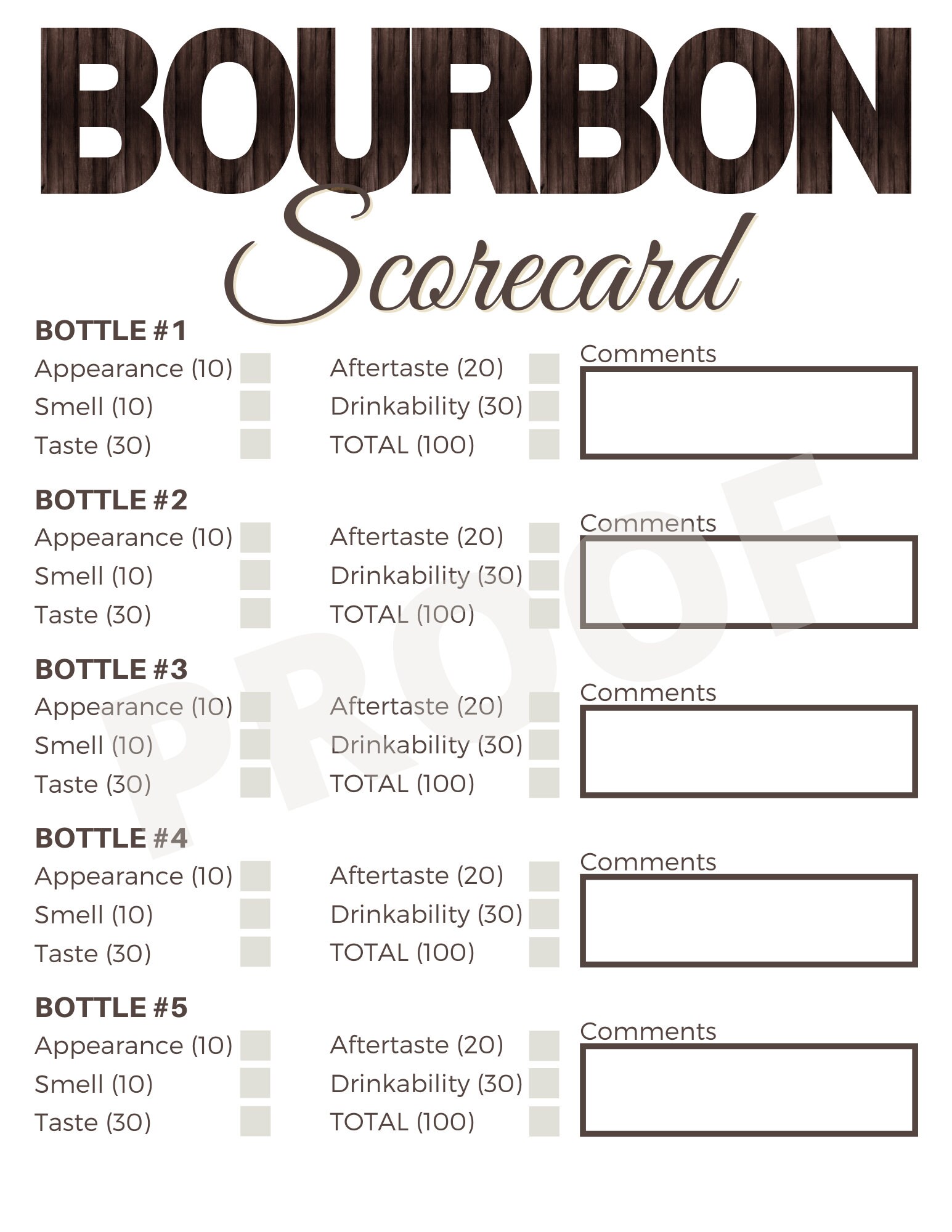instant-download-bourbon-tasting-and-rating-scorecard-derby-bourbon