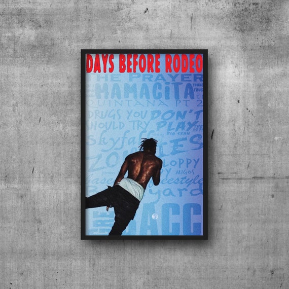 Travis Scott Poster / Wall Art 