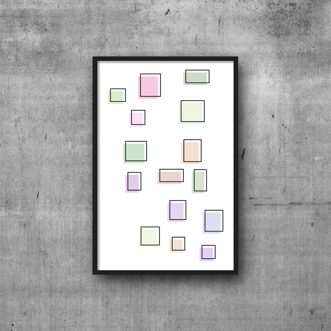 Minimalist Art / Wall Decor | Etsy