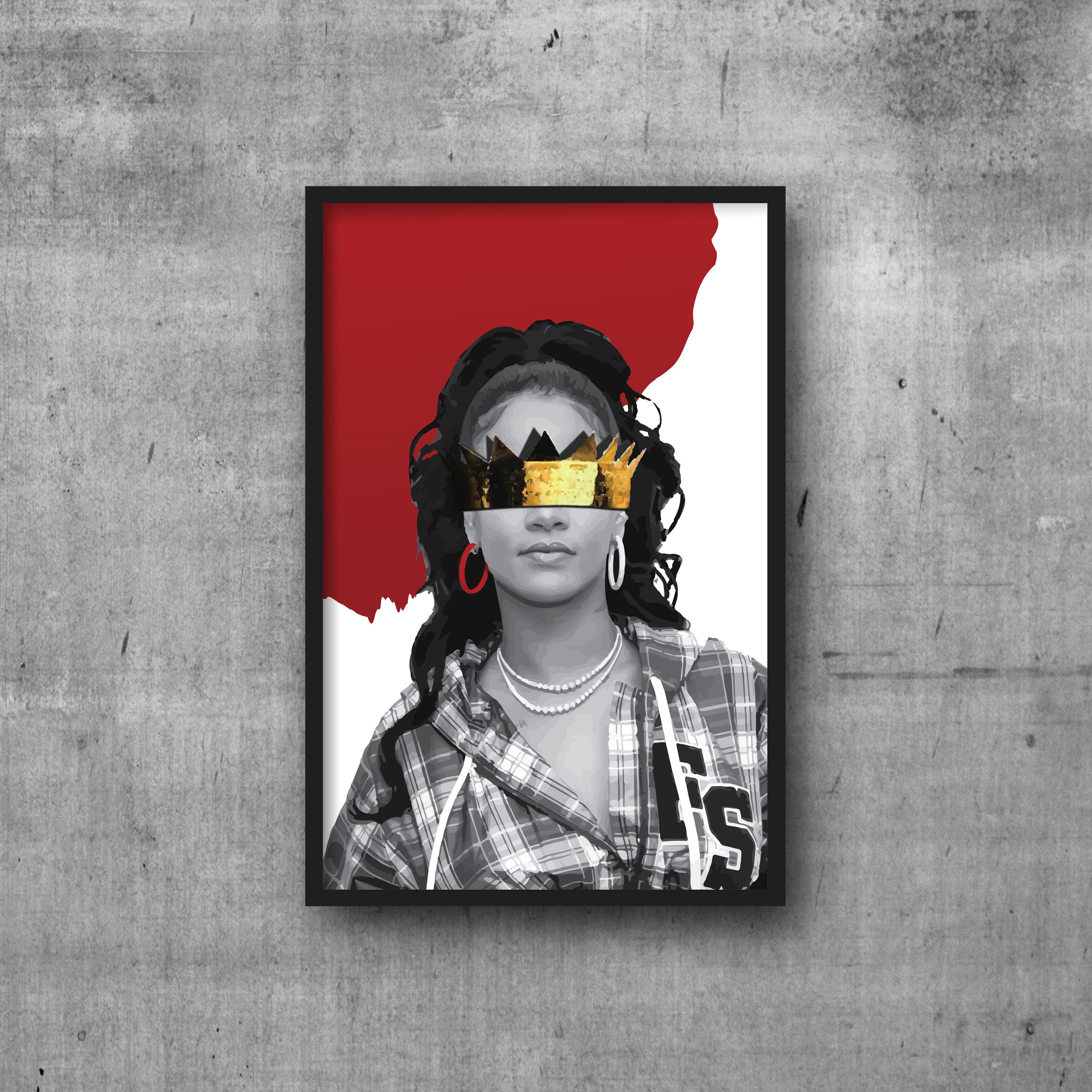 Rihanna ANTI Poster / Wall Art - Etsy