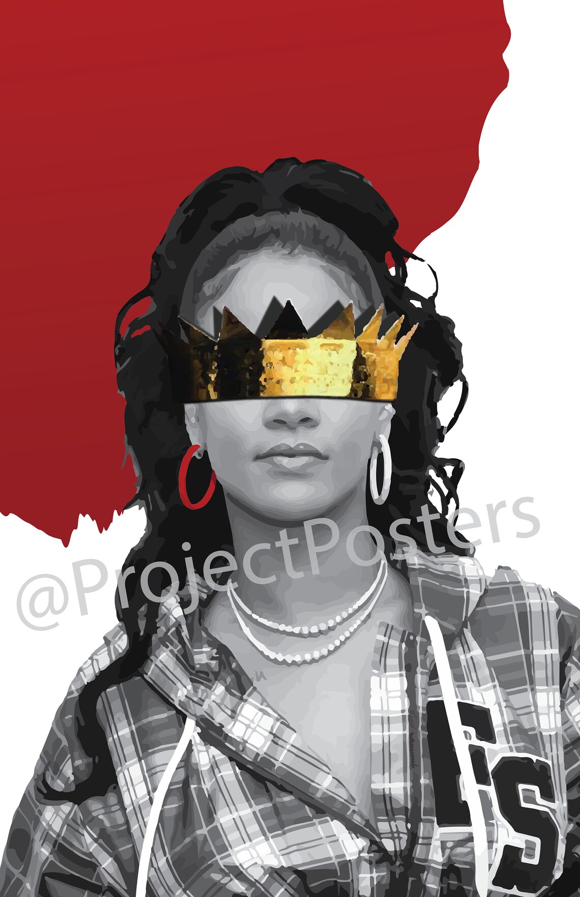 Rihanna ANTI Poster / Wall Art | Etsy