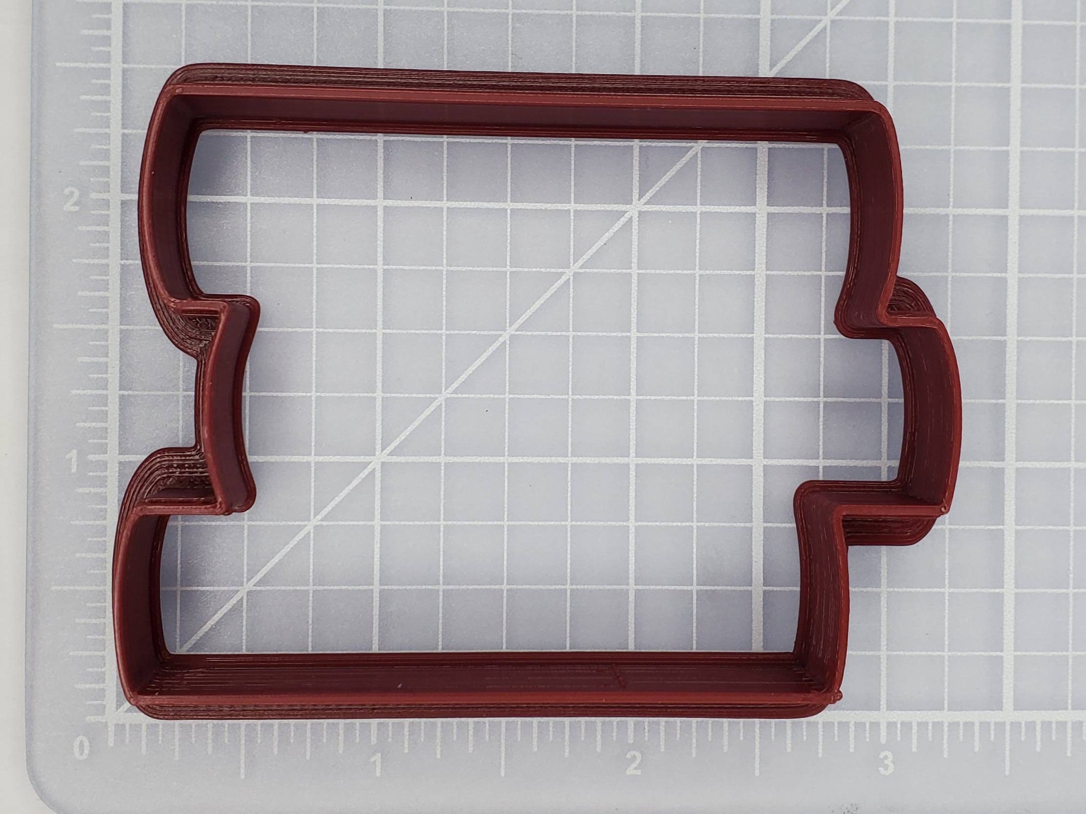 Book Stack Cookie Cutter Etsy