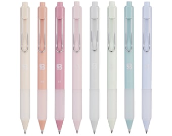 Pastel Gel Pens, Smooth Writing, Bible Journaling, 8 Colors