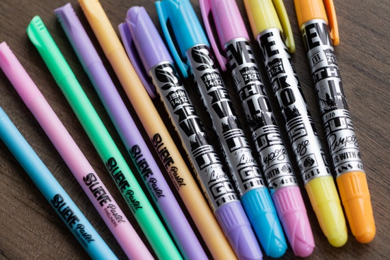 Fineliner Pastel Pens, Pastel Colors, Bible Pens, No Bleed Fine