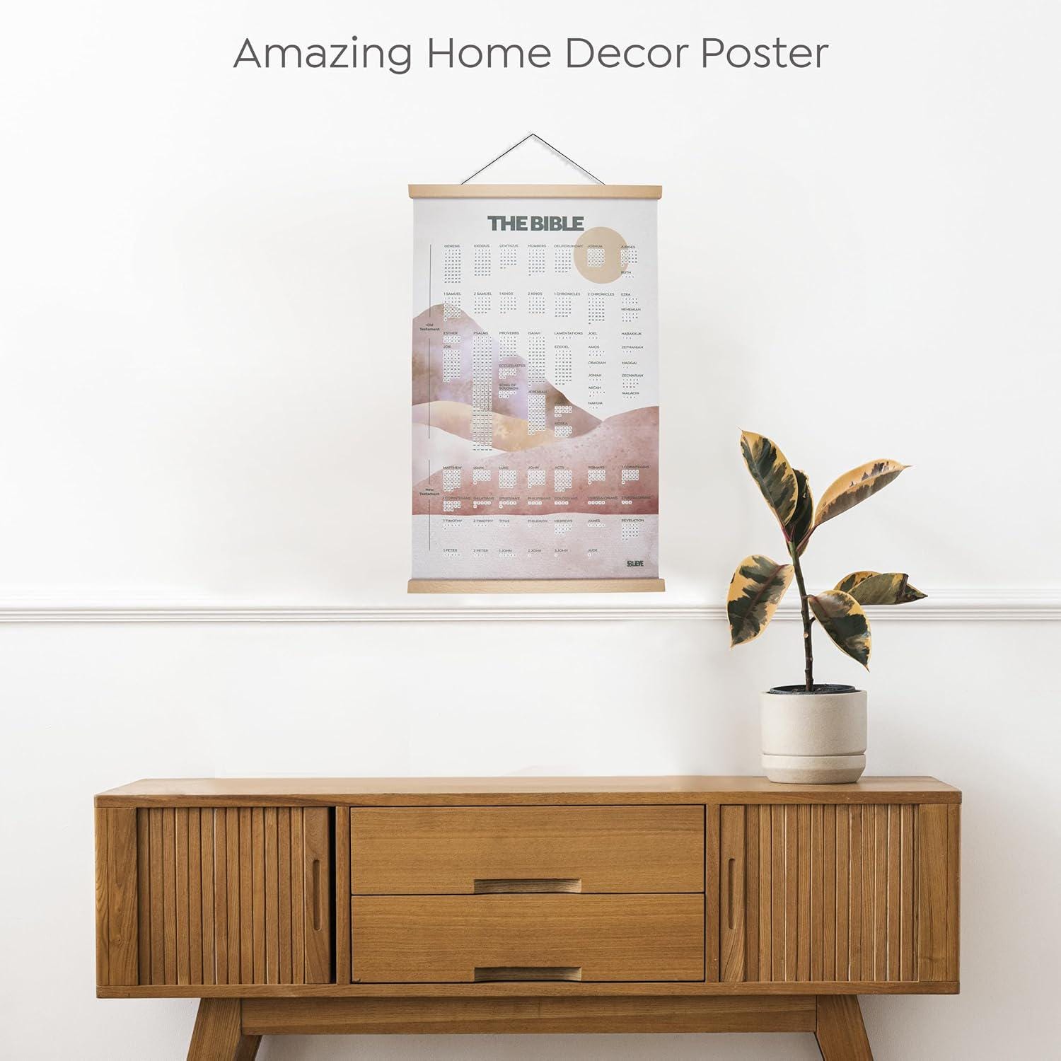 Books of the Bible Canvas Poster With Magnetic Hanger - Etsy
