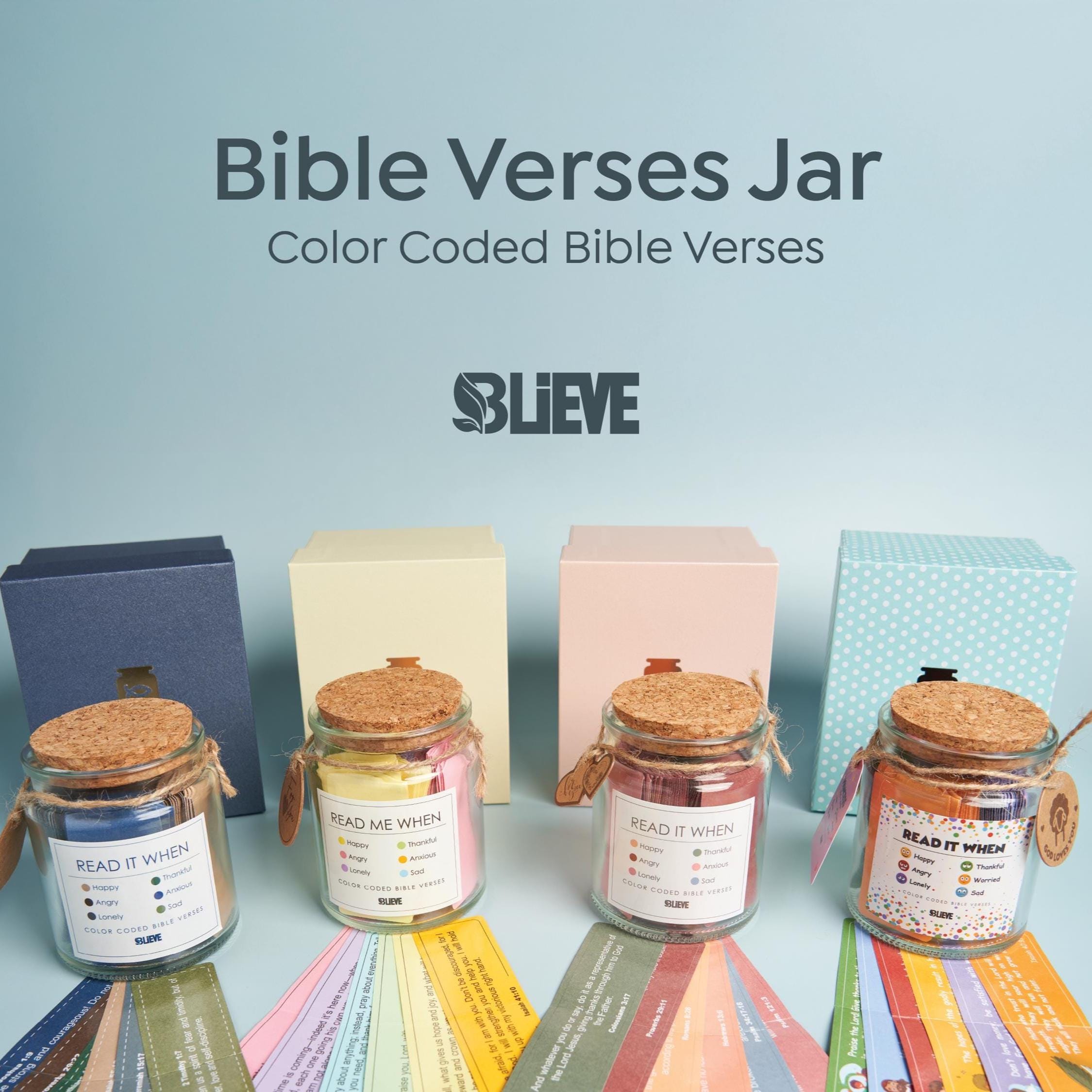 Bible Verse Jar: Daily Scripture Encouragement Gift, Christian Mother's ...