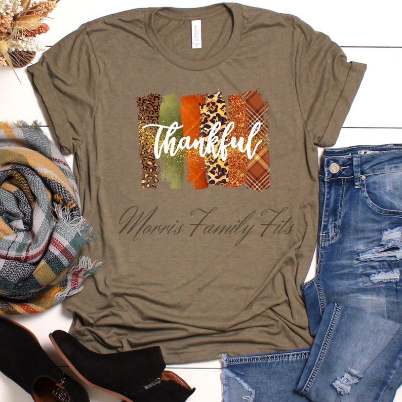 womens thankful shirt