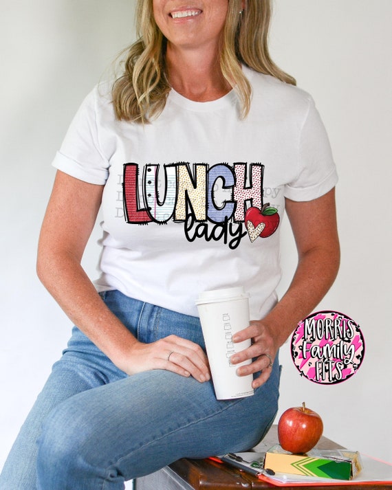 School Lunch Lady Teacher Back To School Shirt Heart School Lunch Lady Teacher Back To School Shirt Heart
