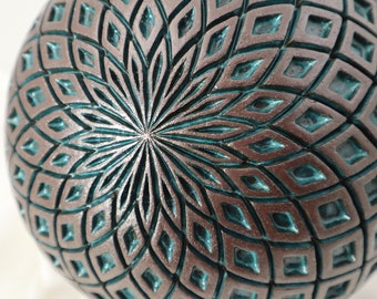 Handbuilt Ceramic Sphere