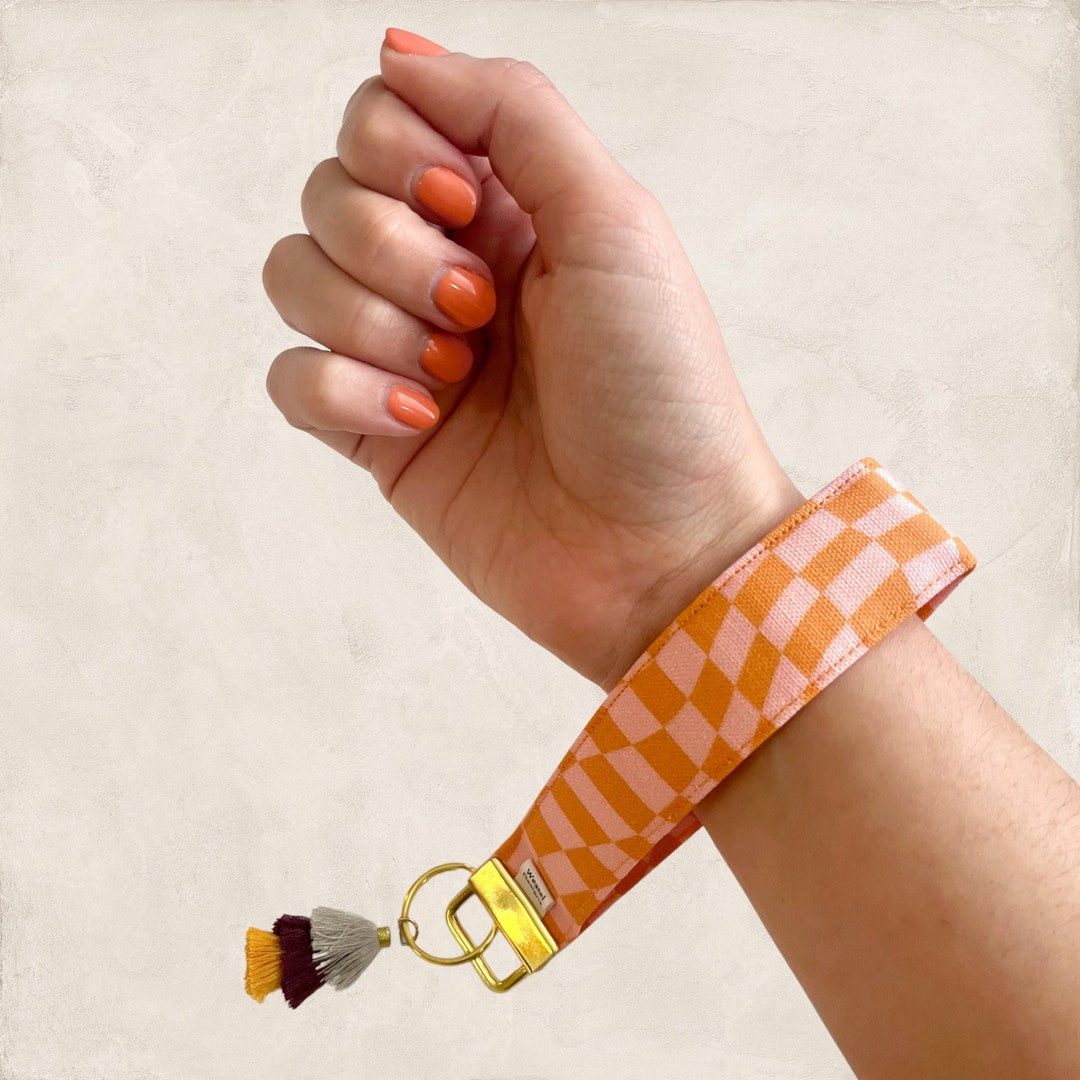 Wristlet Keychain, Cute Wrist Lanyards For Keys, Upgraded Stretchy