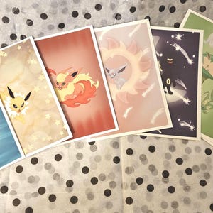 イーブイ進化プリント