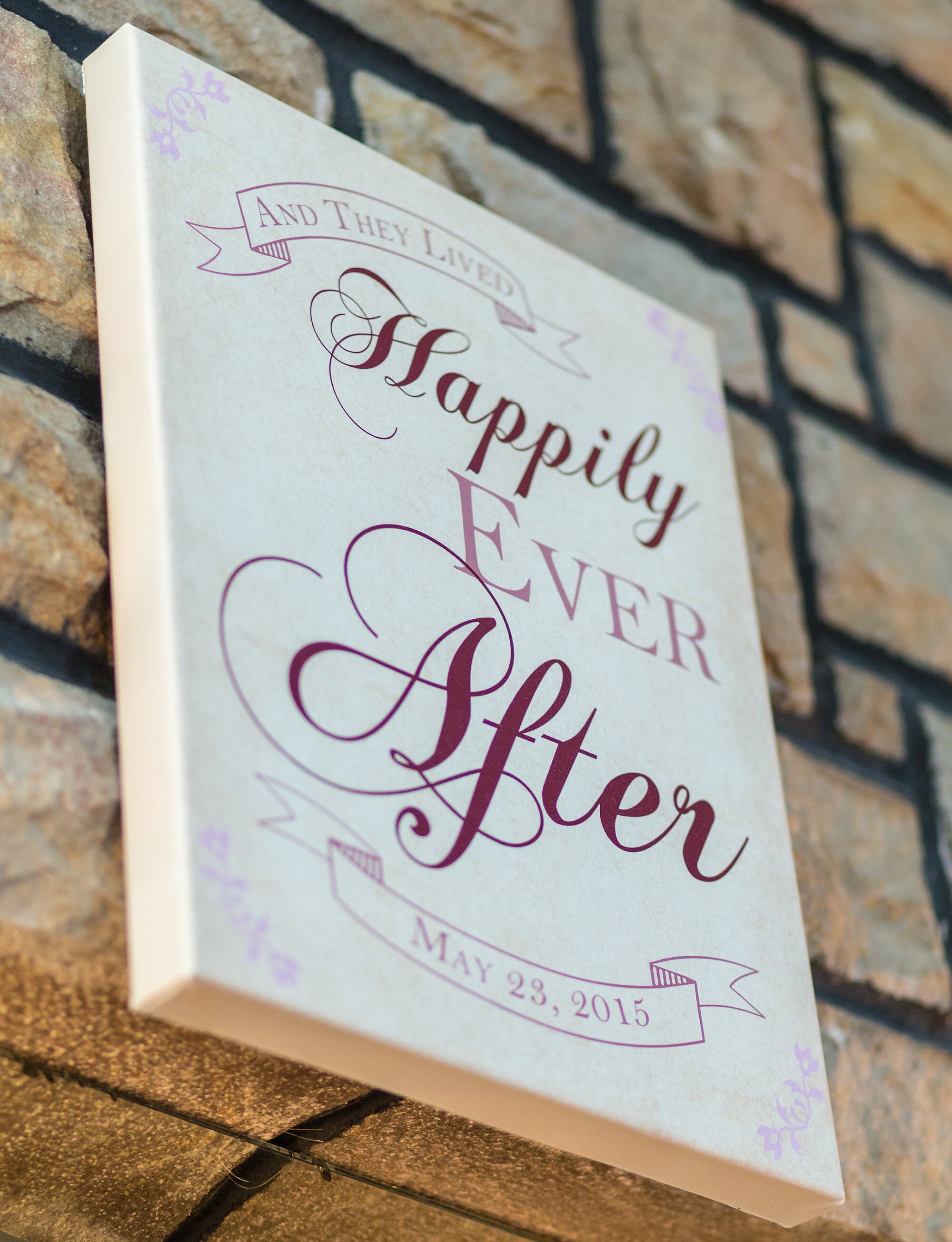 Happily Ever After Printable Poster for Wedding or Anniversary - Etsy