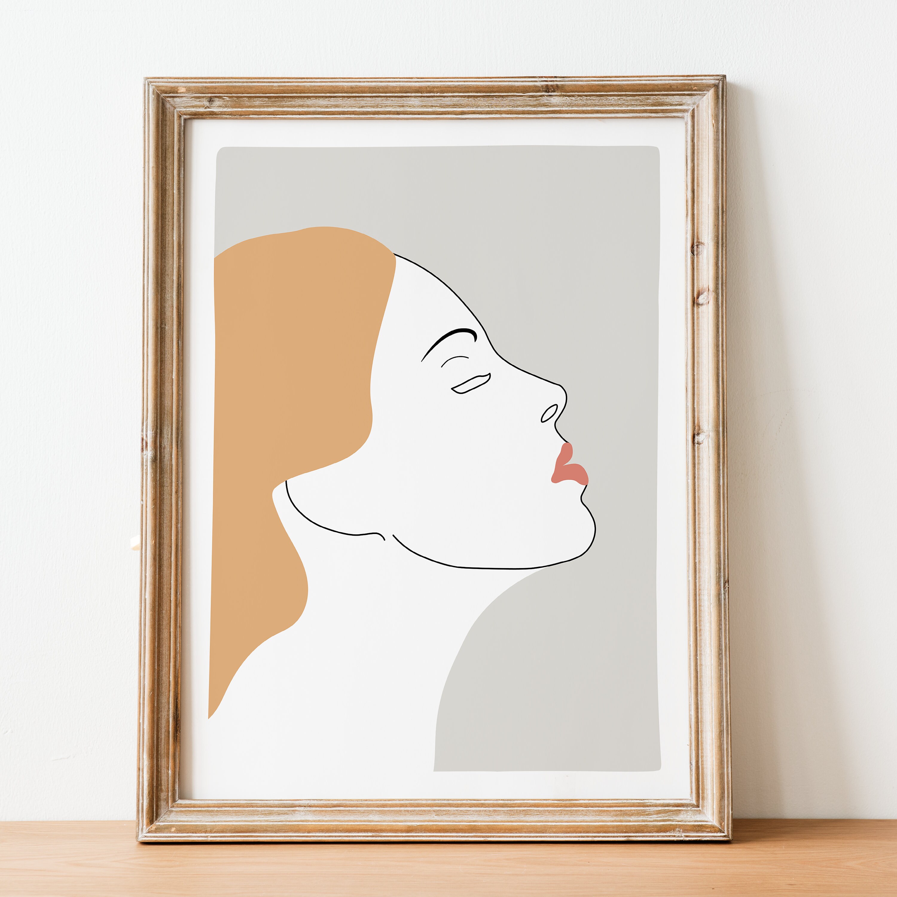 Set of 2 Line Art Prints Printable Wall Art instant Download Etsy Australia