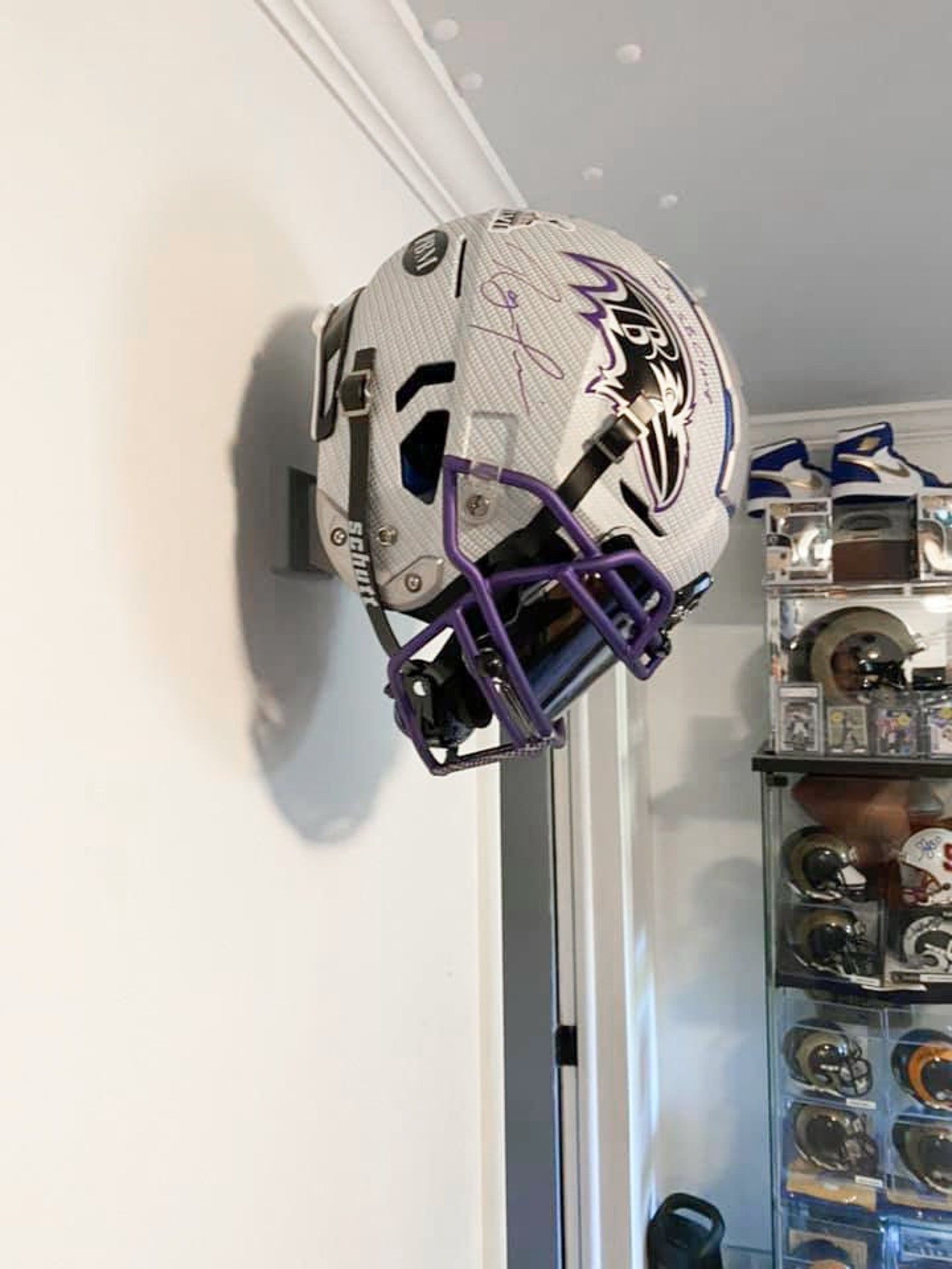 Football Helmet Wall Hangers Etsy