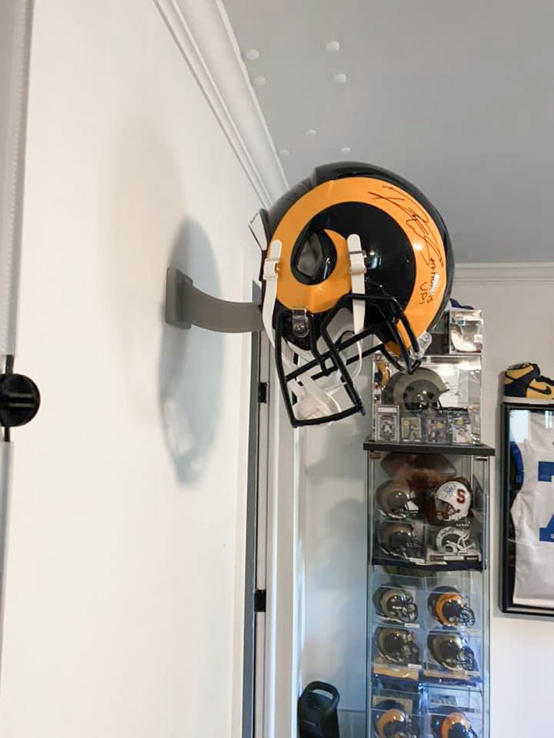 Football Helmet Wall Hangers Etsy