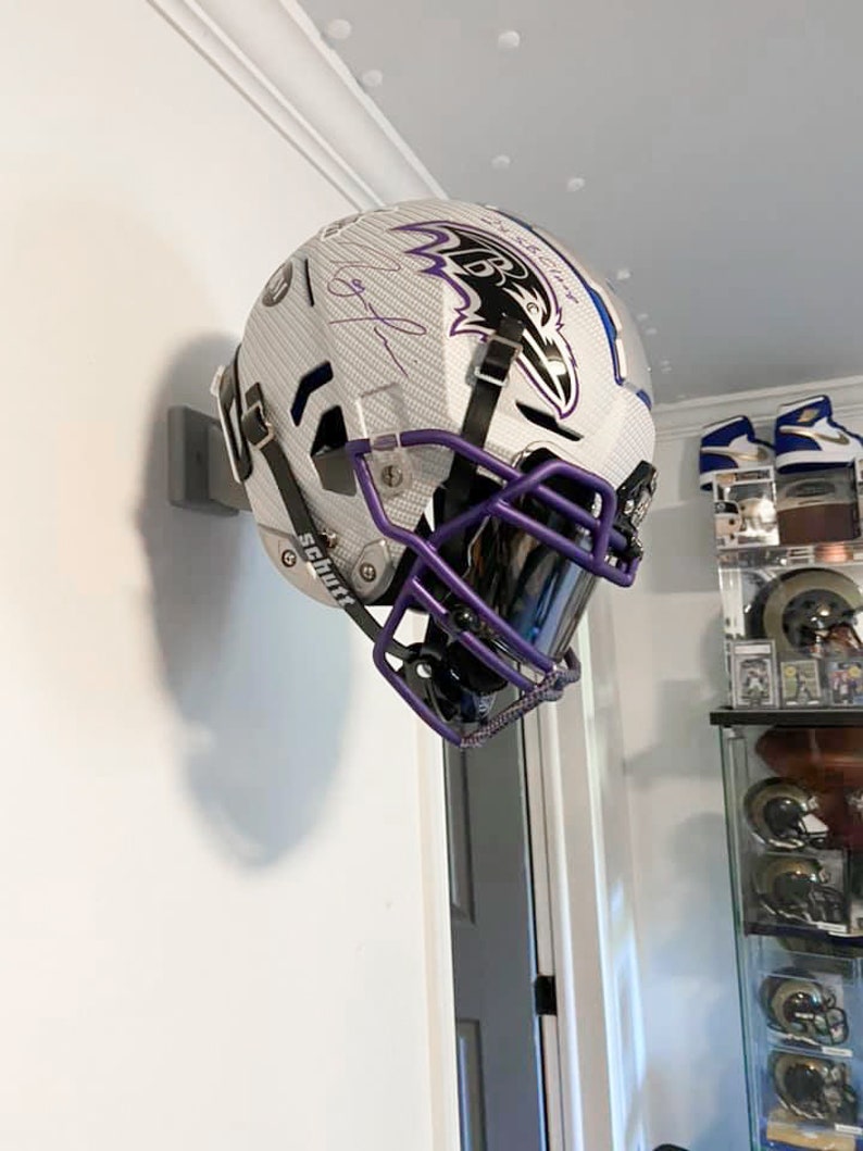 Football Helmet Wall Hangers Etsy